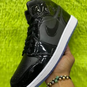 Nike Air Jordan 1 Mid SE Black Patent